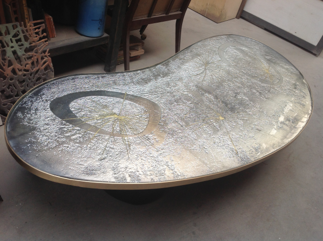 Table basse, œuvre originale d’artiste - France